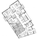 1-комнатная квартира 38,8 м²