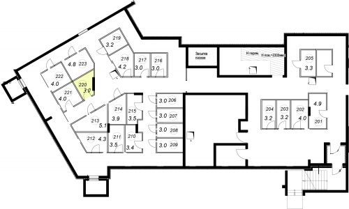 Кладовки, 3 м²