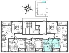 1-комнатная квартира 32,31 м²