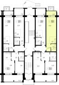 1-комнатная квартира 38,54 м²