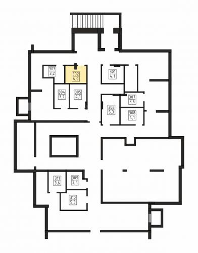 Кладовки, 4 м²