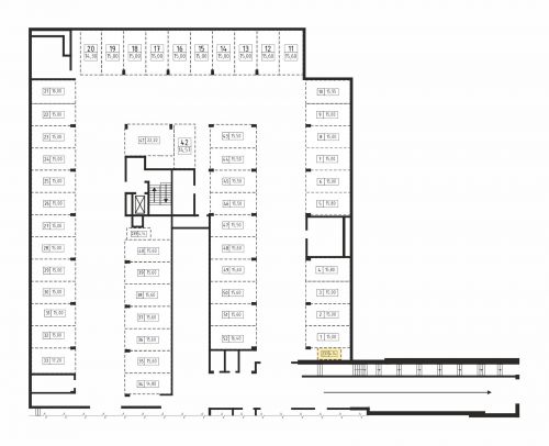 Машиноместа, 4.2 м²