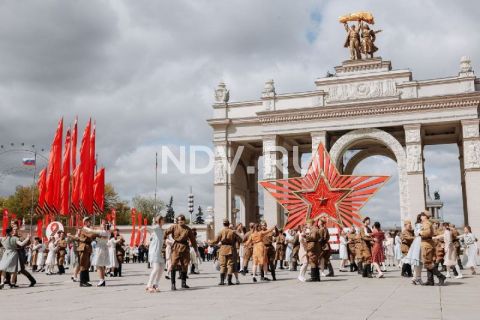 Московская весна Победы: атмосферный исторический фестиваль на улицах города