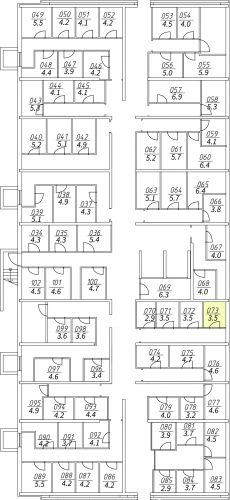 Кладовки, 3.5 м²